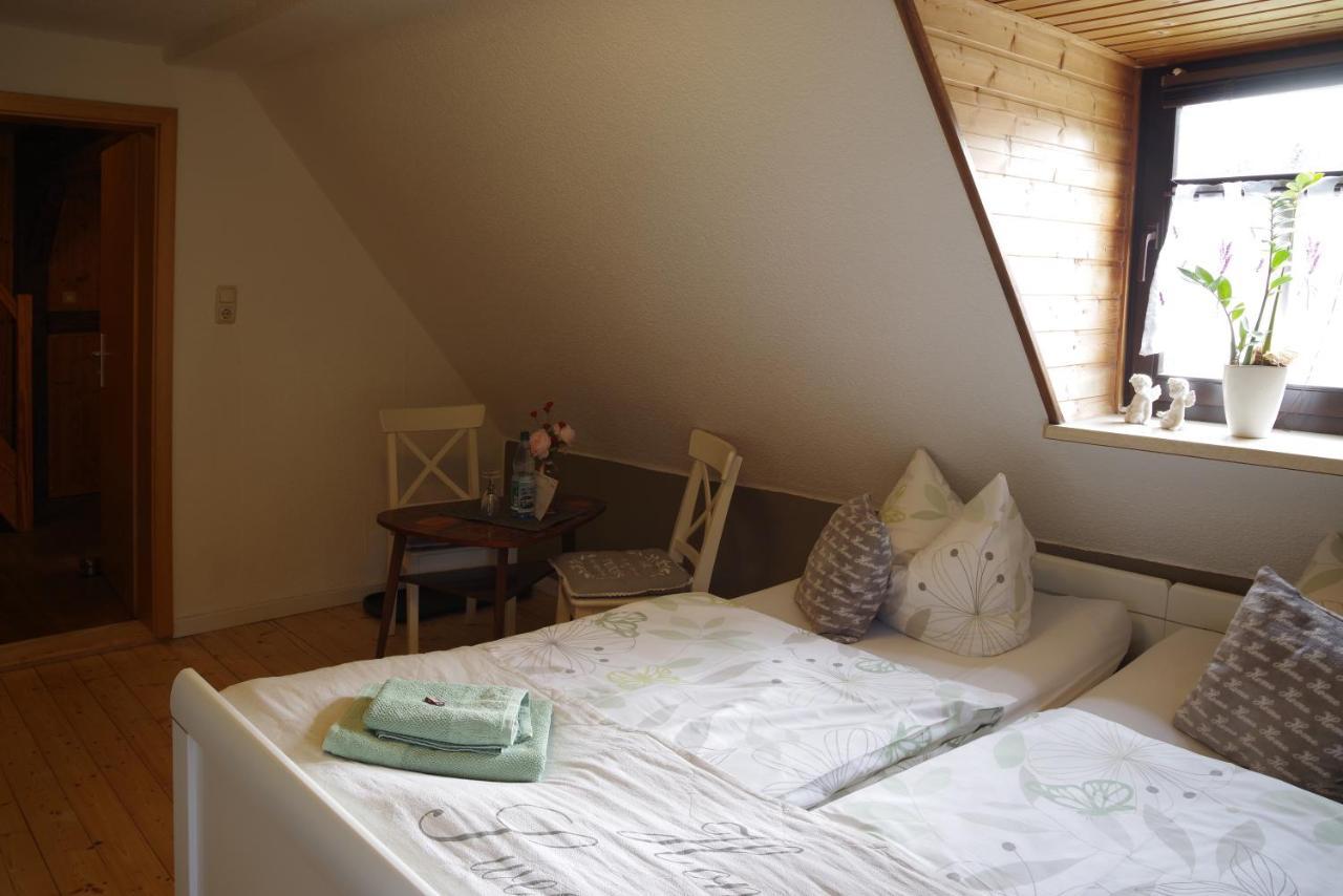 Wirtschaft & Pension Zum Huthaus Schneeberg  Buitenkant foto